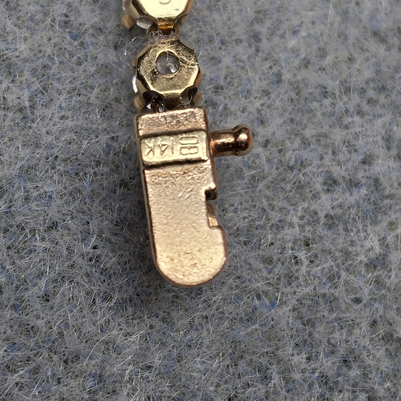 Vintage 14K Yellow Gold 4 Prong Tennis Bracelet - Picture 3 of 9